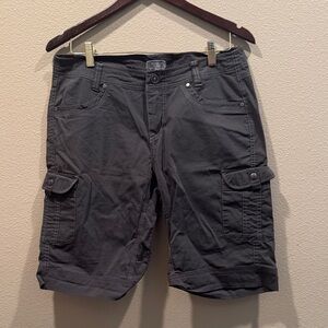 Kuhl Women's Dark Gray Cargo Shorts